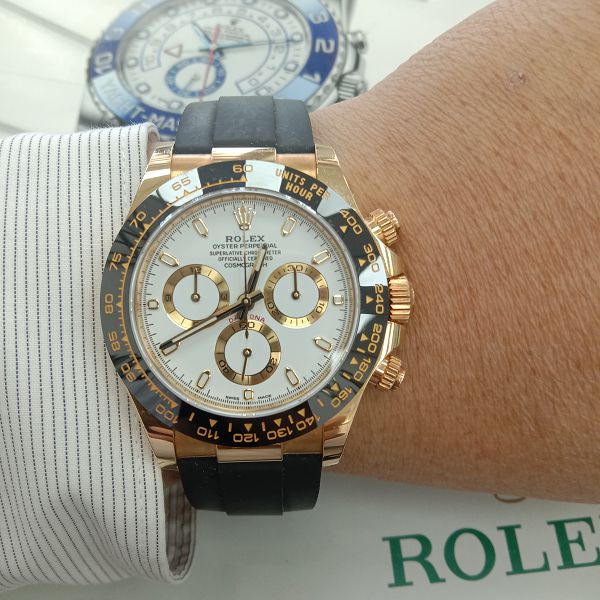 流當手錶拍賣 原裝 ROLEX 勞力士 迪通拿 Daytona 116518LN 9成5新 喜歡價可議