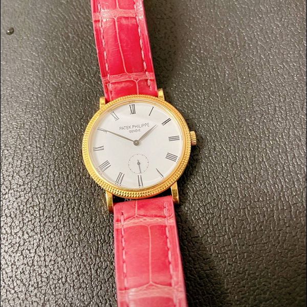 流當手錶拍賣 原裝 Patek Philippe 百達翡麗 7119 18K金 手上鍊 9成5新 喜歡價可議UJ005