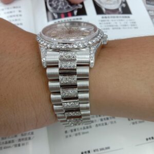 流當勞力士錶 ROLEX 18239 滿天星 鑽圈 中排鑽帶